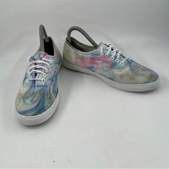 Van’s Unisex Adults Isotoner Swirl Canvas Low Top Lace-Up Sneakers M/7.5 | W/9 - Picture 6 of 14